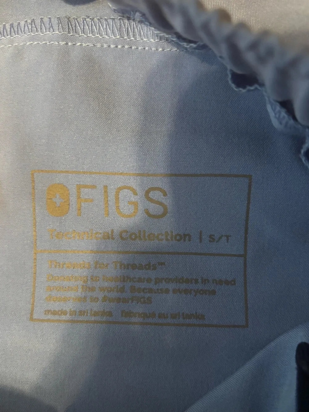 Figs Men Tansen Scrub Jogger Ceil Blue Small Tall